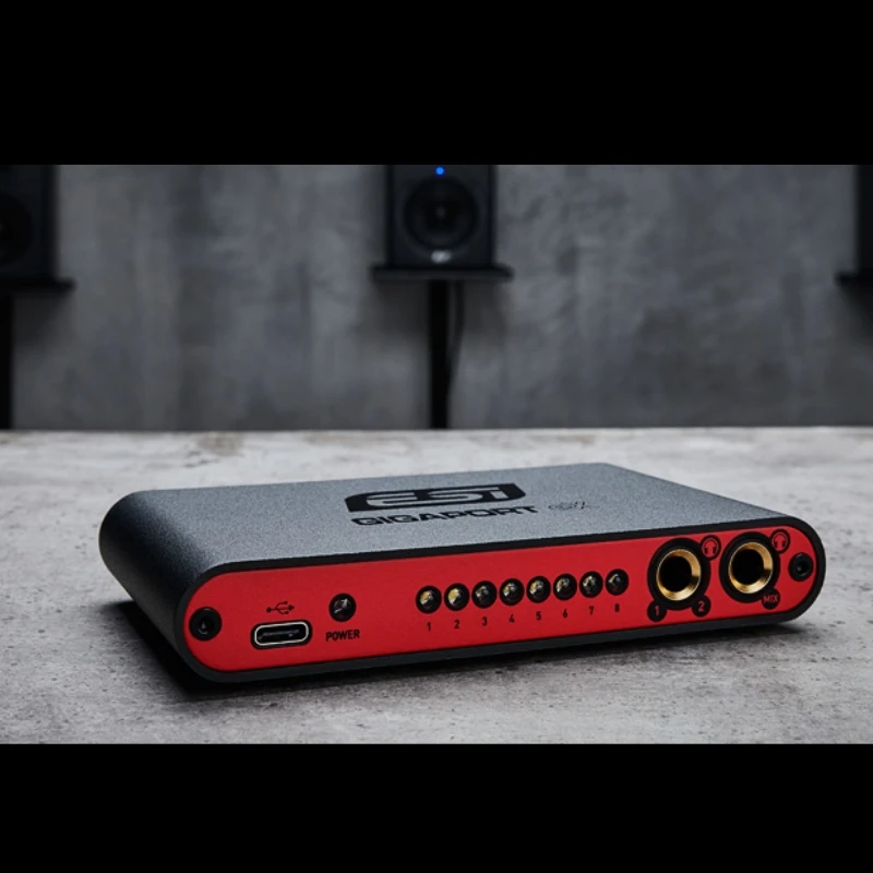 New ESI GIGAPORT eX Professional 24-bit/192kHz 8 Output USB Audio