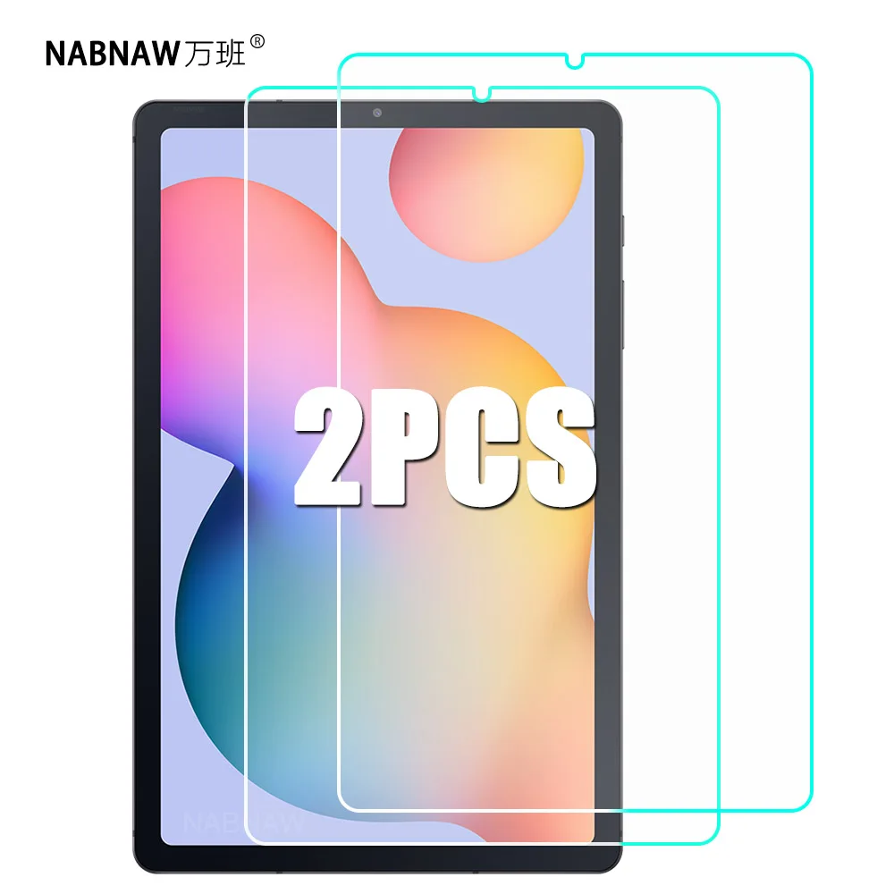 2PC Anti Scratch Tempered Glass Screen Protector For Samsung Galaxy Tab S6 lite 10.4 2022 2020 LTE WiFi SM P613 P619 P610 P615
