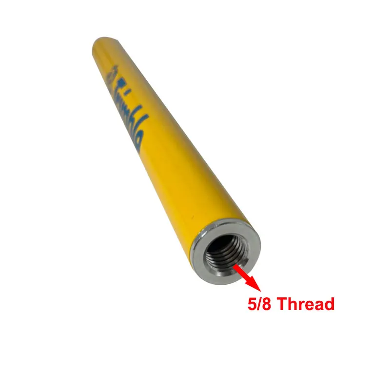 Imagem -05 - Levantamento Pólo de Extensão para Trimble R12i R12 R10 R9snr8s r2 Gps Antena Estender Seção Rosca 8x11 25m pé Pcs
