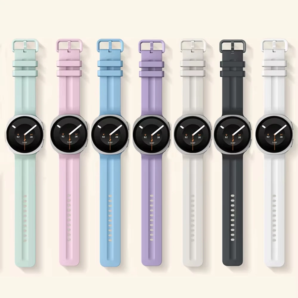 Silicone Sports Band for Samsung Galaxy Watch 9 8 44mm 40mm Correa Bracelet Galaxy Watch 9 8 Classic 46mm Strap Accessories