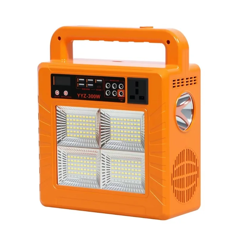Portable 300W 500W Mobile Power Supply Multi-interface Outdoor Solar Generator Camping Mobile Power Supply