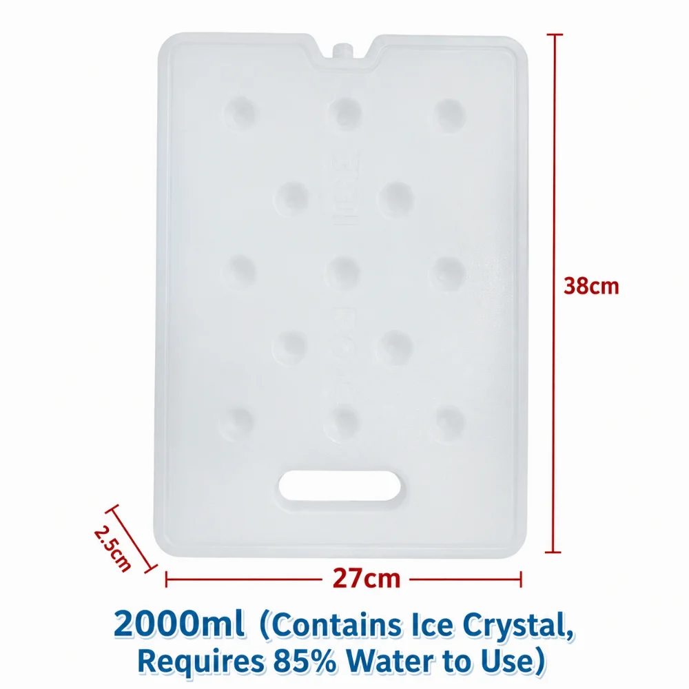 Reusable Reusable Ice Packs Fresh-Keeping Ice Crystal Box Cooler Ice Pack Cold Chain Transportation Ice Plate