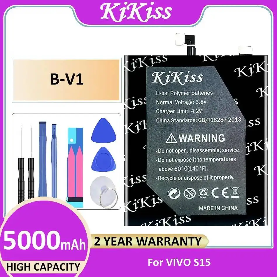 

B-V1 Аккумулятор мобильного телефона Надежное питание для Vivo S15 5000 мАч