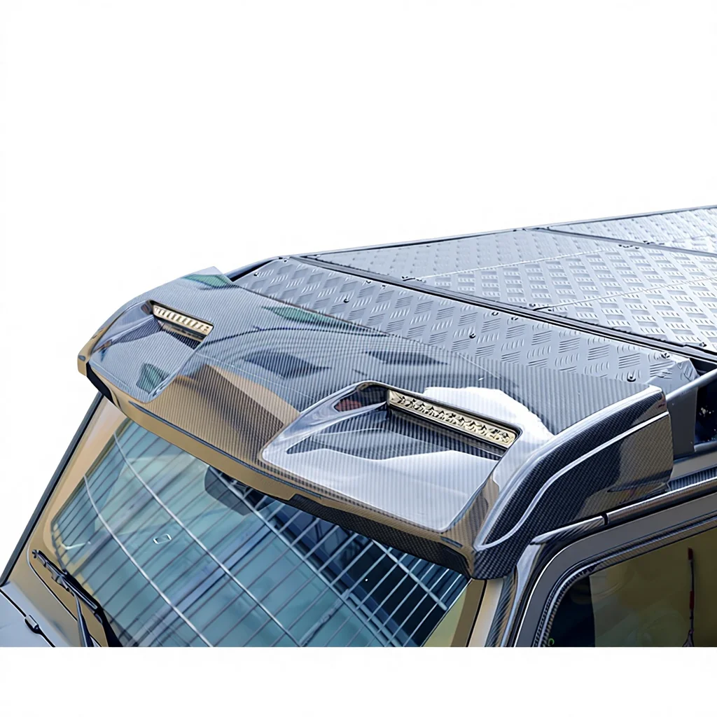 

New G Class W463 W464 Roof Luggage Rack with Ladder for G Class W463A G500 G55 G63 4X4 Style Car Bumper Body Kits Auto Parts