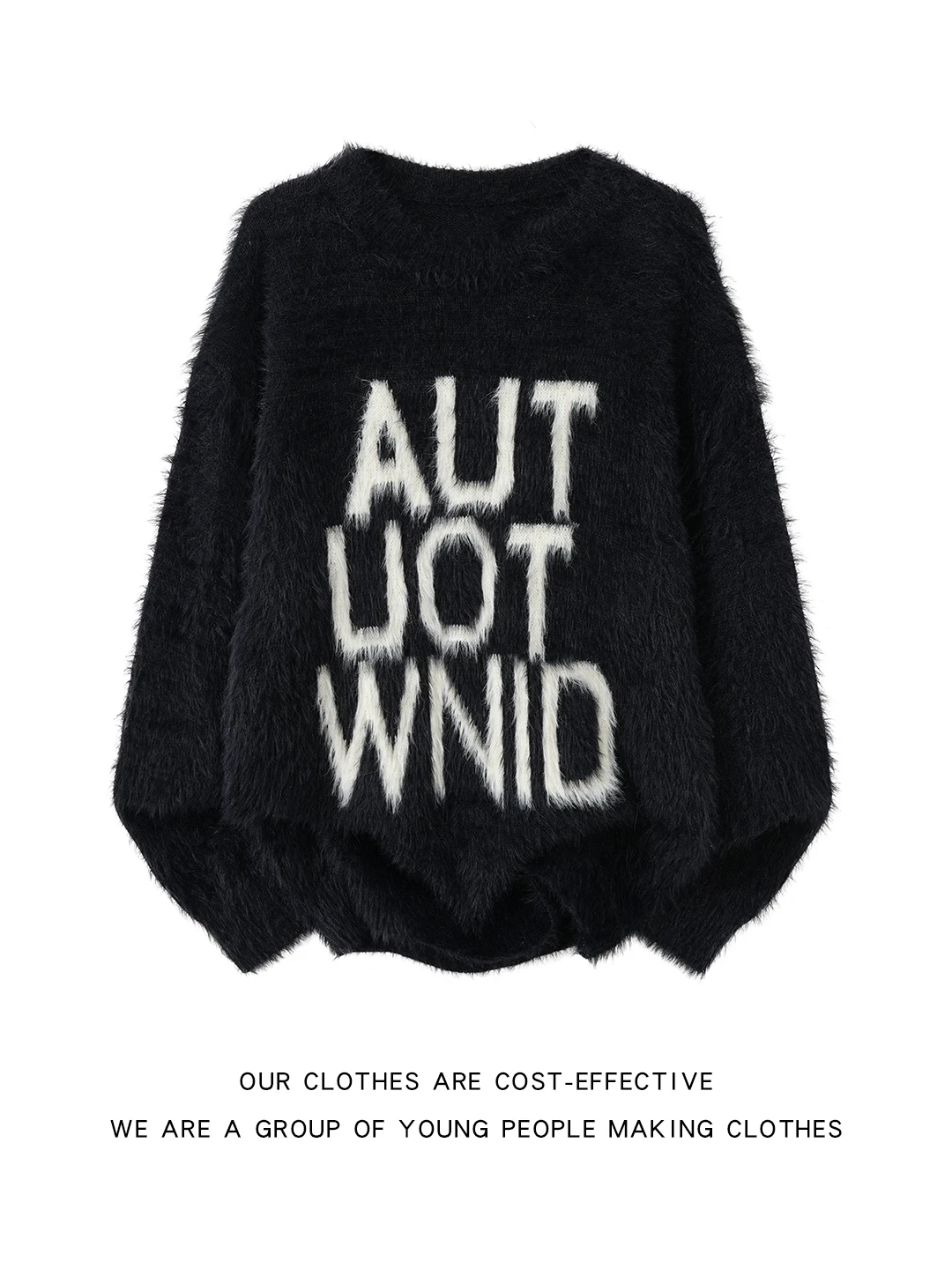 

Парные вязаные свитера с круглым вырезом и искусственным мехом в американском стиле, утепленные, для мужчин и женщин, для повседневной носки зимой