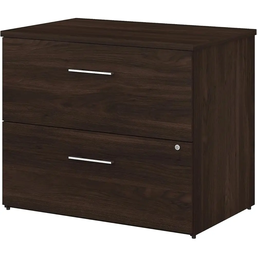 

500 Series 36W Black Walnut Lateral File Cabinet, Assembled