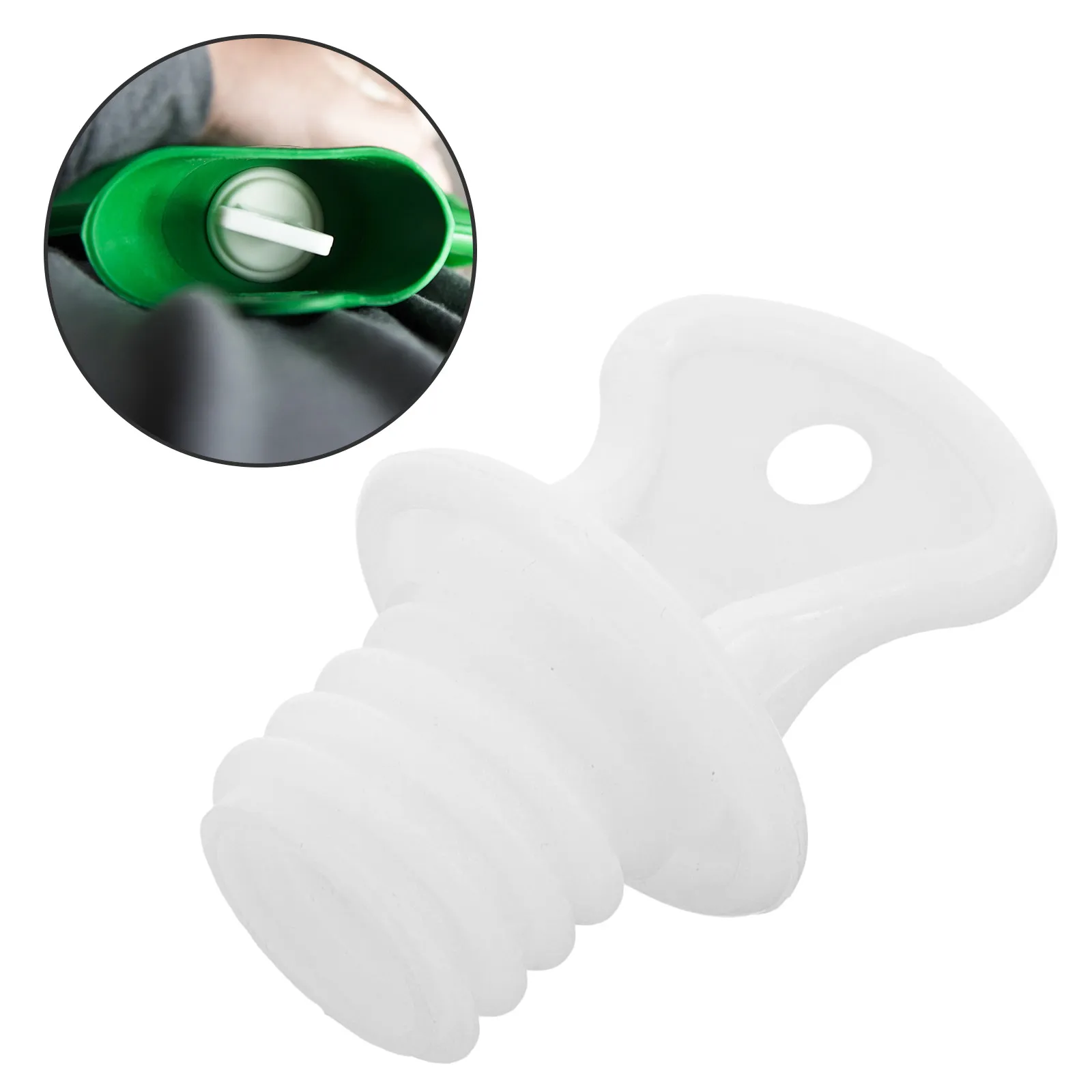 Hot Water Bottle Replacement Stopper 2pcs Anti Leak Plug for Hot Water Sack Reusable Rubber Cap Small Sealing Stoppers