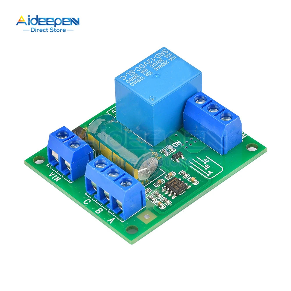 NE555 5V/12V Wasser Ebene Automatische Controller Flüssigkeit Sensor Schalter magnetventil Motor Pumpe automatische steuerung Relais bord