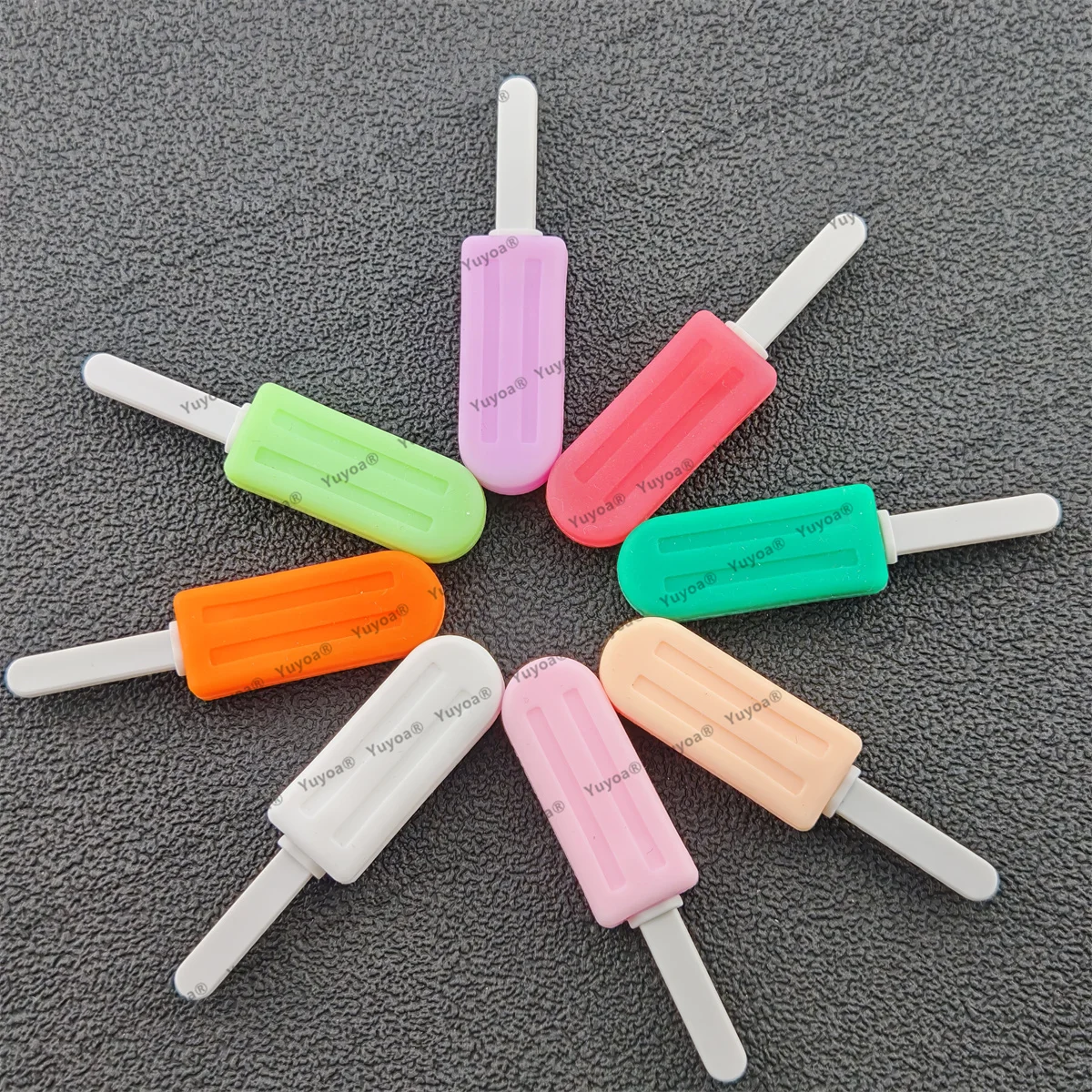 Wholesale 80pcs Orthodontic Aligner Chewies Ice Cream Fruit Flavors Silicone Teeth Stick Bite Tooth Chew Aligners