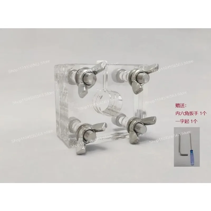 Zinc Air Testing Device for Experiments OMS-G, Sealed Transparent Electrolytic Cell, Non-Circulating, Metal Air Battery Mold