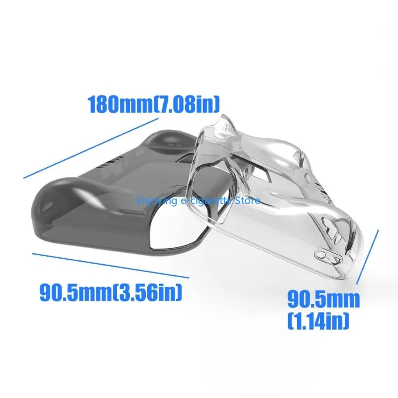 Gaming-Zubehör, transparentes Gehäuse, stoßfeste Hülle für RG476H, flexibles Gehäuse, Y4QF – Detail 6