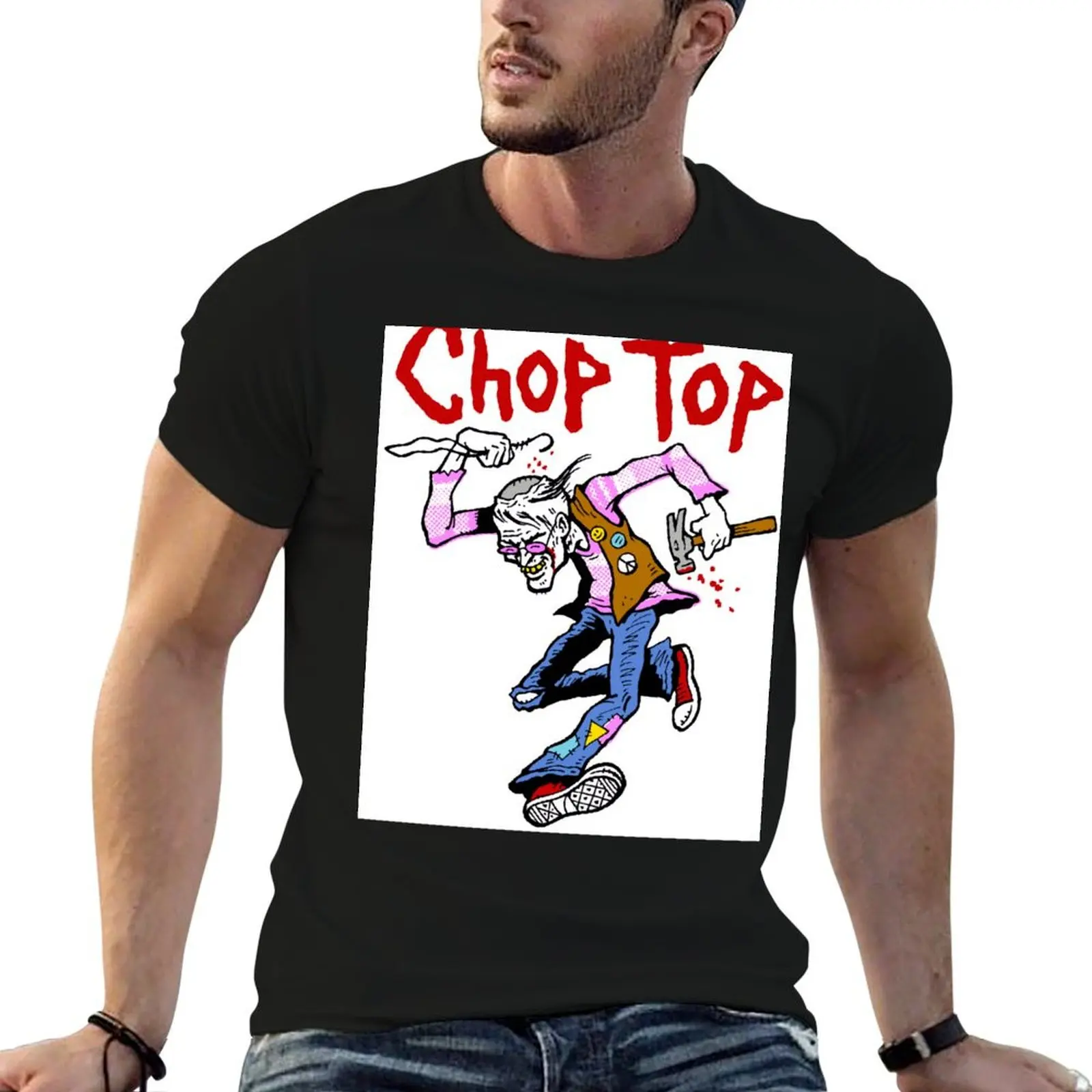 Chop Top - Lick My Plate T-Shirt custom t shirt cute tops vintage t shirts plain t shirts men