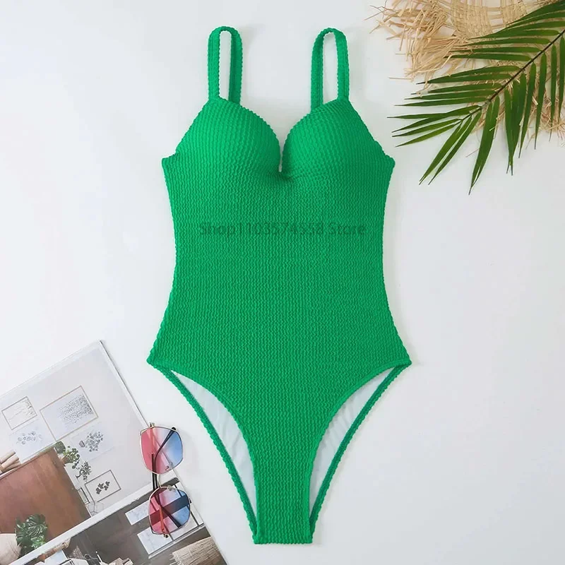 

Smooth swimsuit,Women's one-piece reinforced swimsuit, summer beach clothing