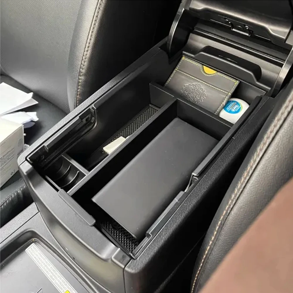 Für Toyota Camry XV50 2012 - 2017 ABS Armlehnen-Aufbewahrungsbox Auto-Mittelkonsolen-Organizer Ablage Innenraum-Zubehör – Detail 3