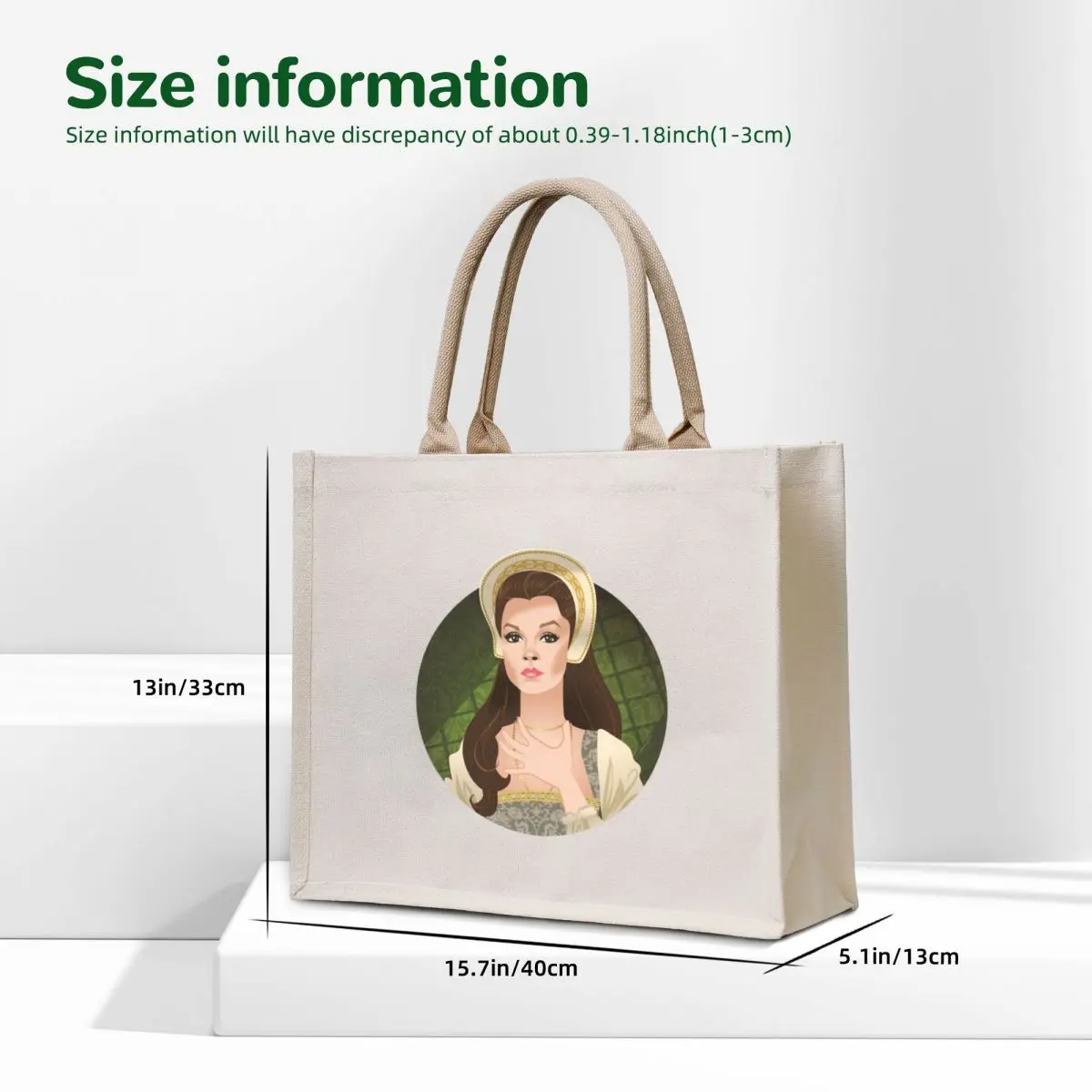 Queen Anne Tote Bag Women's shopper bag Shopper Lady bags