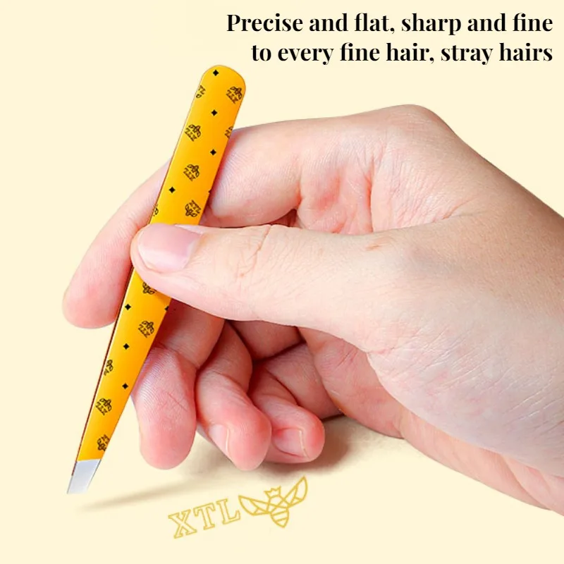 Cmgf高精度眉毛クリップピンセット、トリミングと摘み取りプライヤーセット、つけまつげカーラー、1個、4個