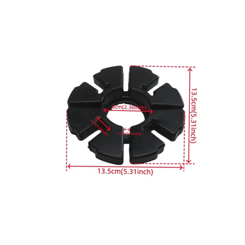 Motorcycle Wheel Hub Cush Drive Rubber Damper Sprocket Carrier Buffer for Suzuki GN125 GN250 GS125 GT125 EN125 GZ250 TU125