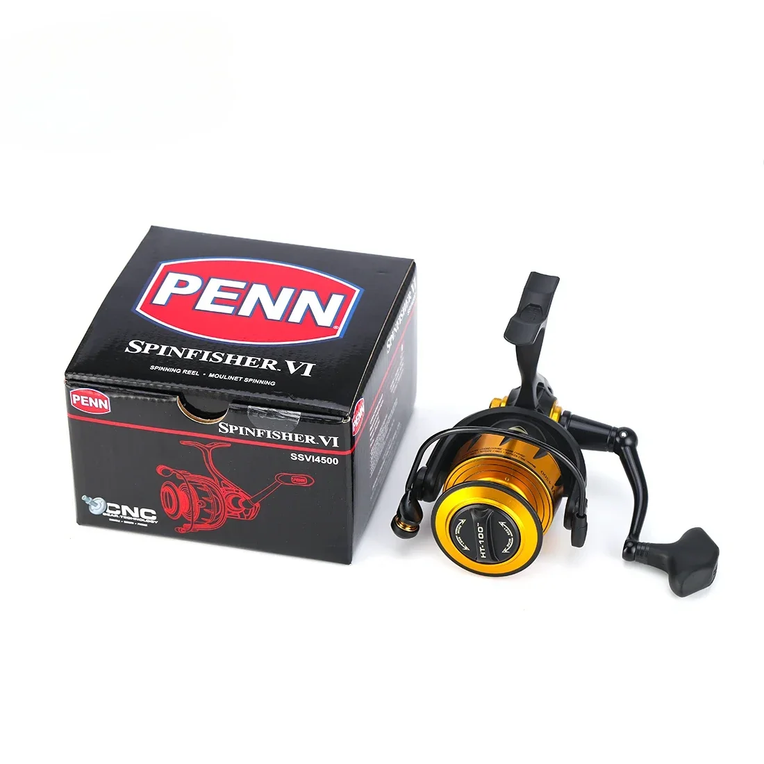 yyhc PENN SPINFISHER VI SSVI 3500 Spinning Saltwater Fly Sea Spinning Fishing Reel