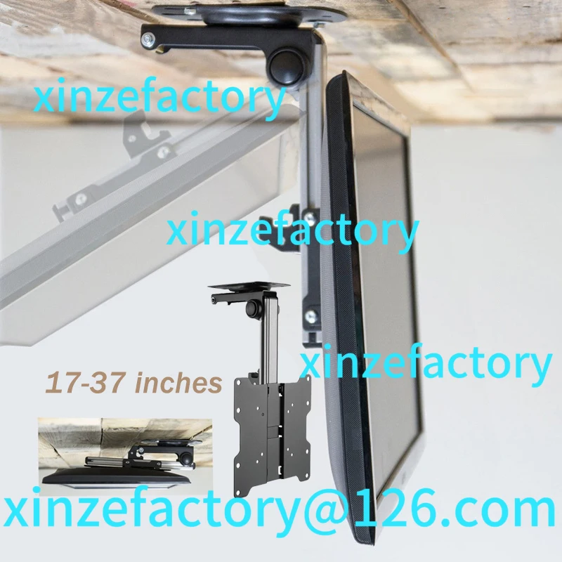

Customizable RV TV Wall Mount Bracket Folding 14-32 Inch Ceiling Caravan Kitchen Restaurant Car