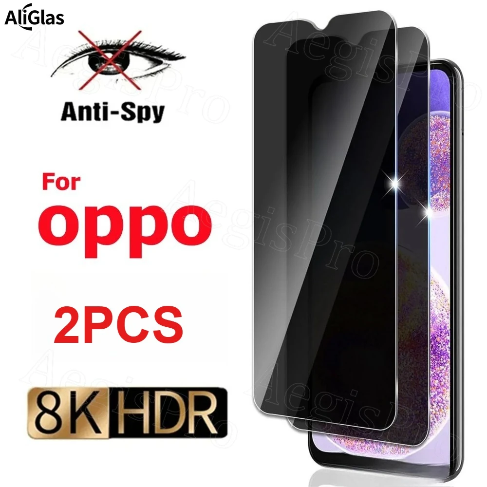 

2PCS Water-Resistant Privacy Screen Protector for OPPO K13 Anti Scratch Resistant for OPPO K13 Pro Shatterproof Tempered Glass