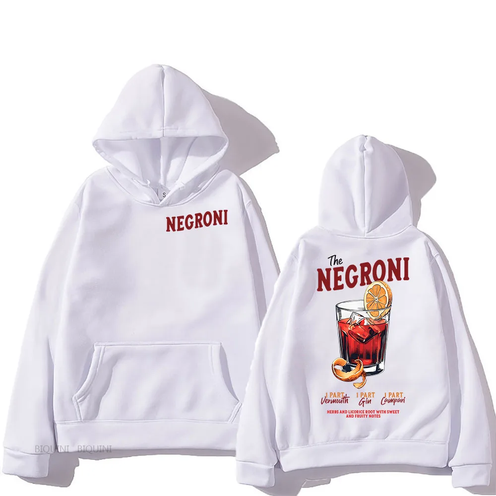 Negroni Please Social Club Hoodies Long Sleeve Casual Hooded Sudaderas Graphic Clothing Camiseta Regular Hombre Unisex Pullovers