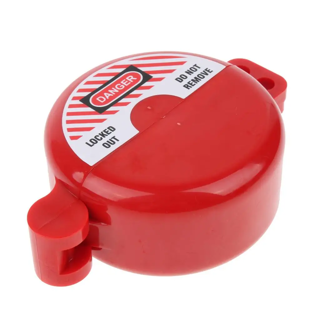 Polystyrene Plastic Valve Lockout Device Nesting Ball Valve Lockout Tubular Lock for Gas Valve Safety