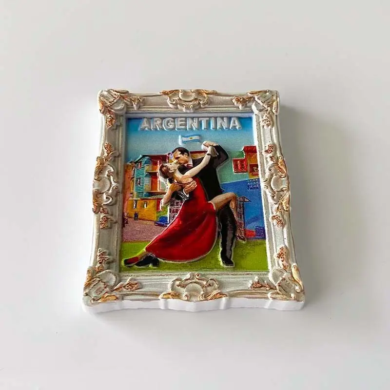 Argentina Buenos Aires Dancer 3D Fridge Magnet World Travel Home Decoration Souvenir - Image 4