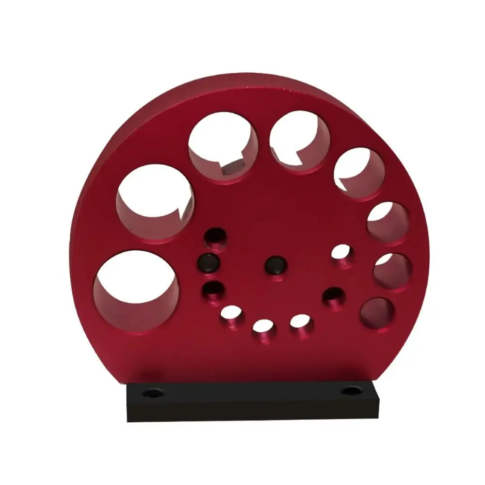 

Wear Resistant Dowel Maker Jig Portable High Hardness Dowel Plate Aluminum Alloy Durable Electric Drill Milling Dowel DIY