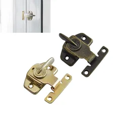 Security door toggle latch child safety sliding window lock Hasp Dining table Furniture Connection Buckle fastener Hardware