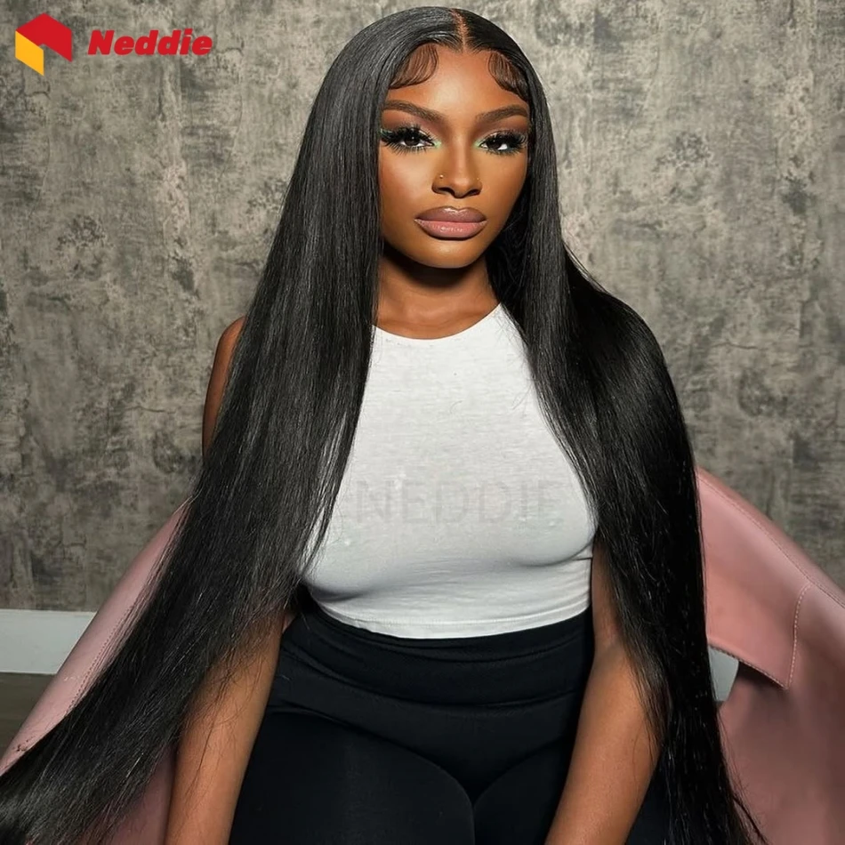 

13X6 Hd Lace Frontal Wig Human Hair 13X4 Hd Transparent Lace Front Wig 30 Inch Brazilian Bone Straight Human Hair Wigs For Women