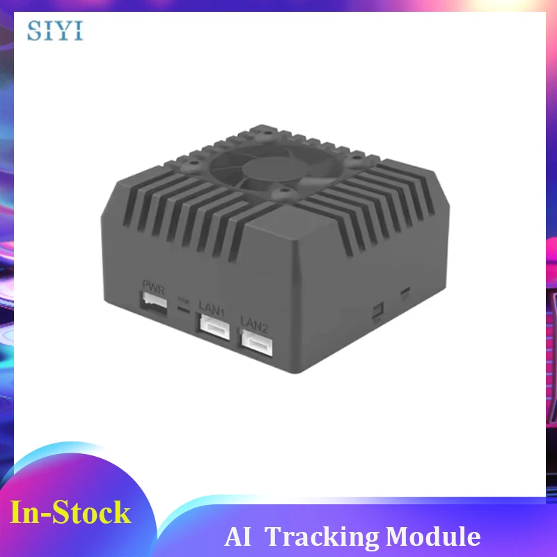 

SIYI AI Модуль слежения второго поколения 4T Вычислительная мощность Человеческий автомобиль Многоцелевое распознавание Anti-Lost 2.0 Версия