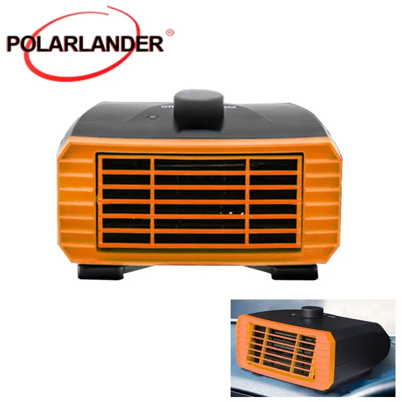 

24V 150W Car Warm Air Mechanism Heat Heater Defogging Defrost Demisters Cold Warm Air Car Truck Heater Fan