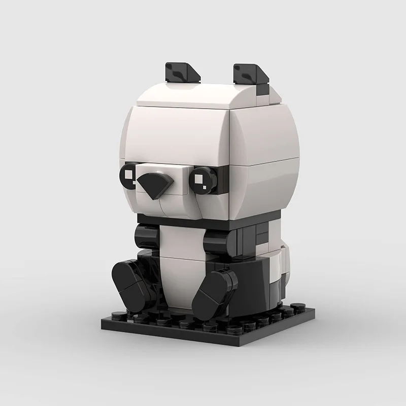 Compatible avec Lego, modèle de panda géant en petites pièces, jouet éducatif d'assemblage pour enfants, blocs de construction, transfrontalier