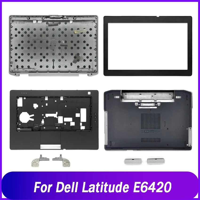 New Rear Lid For DELL Latitude E6420 Laptop LCD Back Top Cover Front Bezel Palmrest Upper Bottom Case 0616W2 0H4NX0 0R1X1K 25V3N