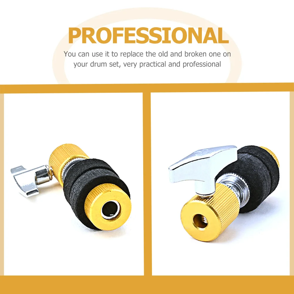 

Heavy Duty Metal Hi Hat Clutch Jazz Drum Clutch Easy Install Hi-Hat Stand Post for Drum Set Accessories Hi-Hat Stand