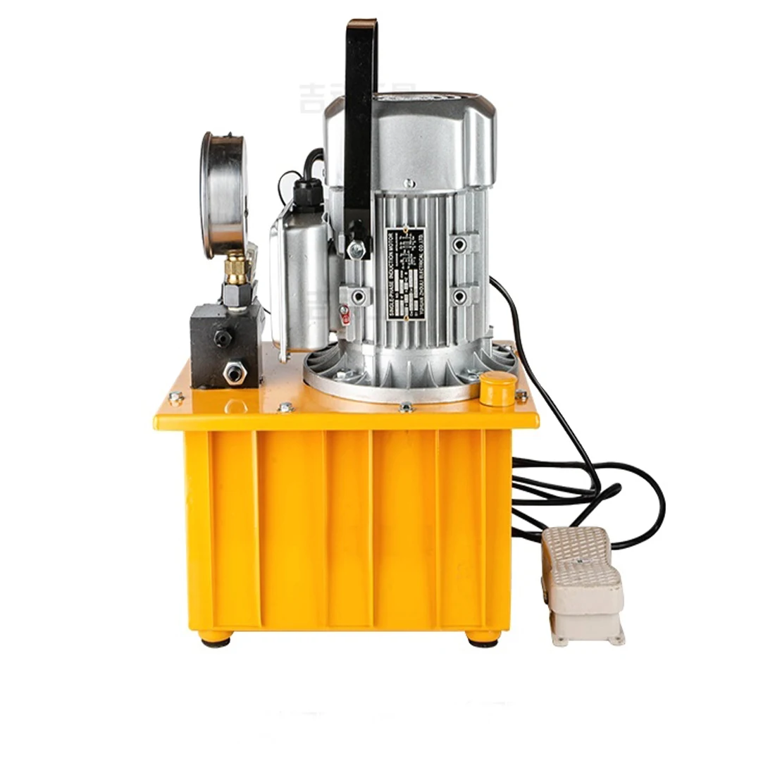 

Ultra-high pressure hydraulic pump 220V voltage small double circuit solenoid valve foot pump electric oil pump station