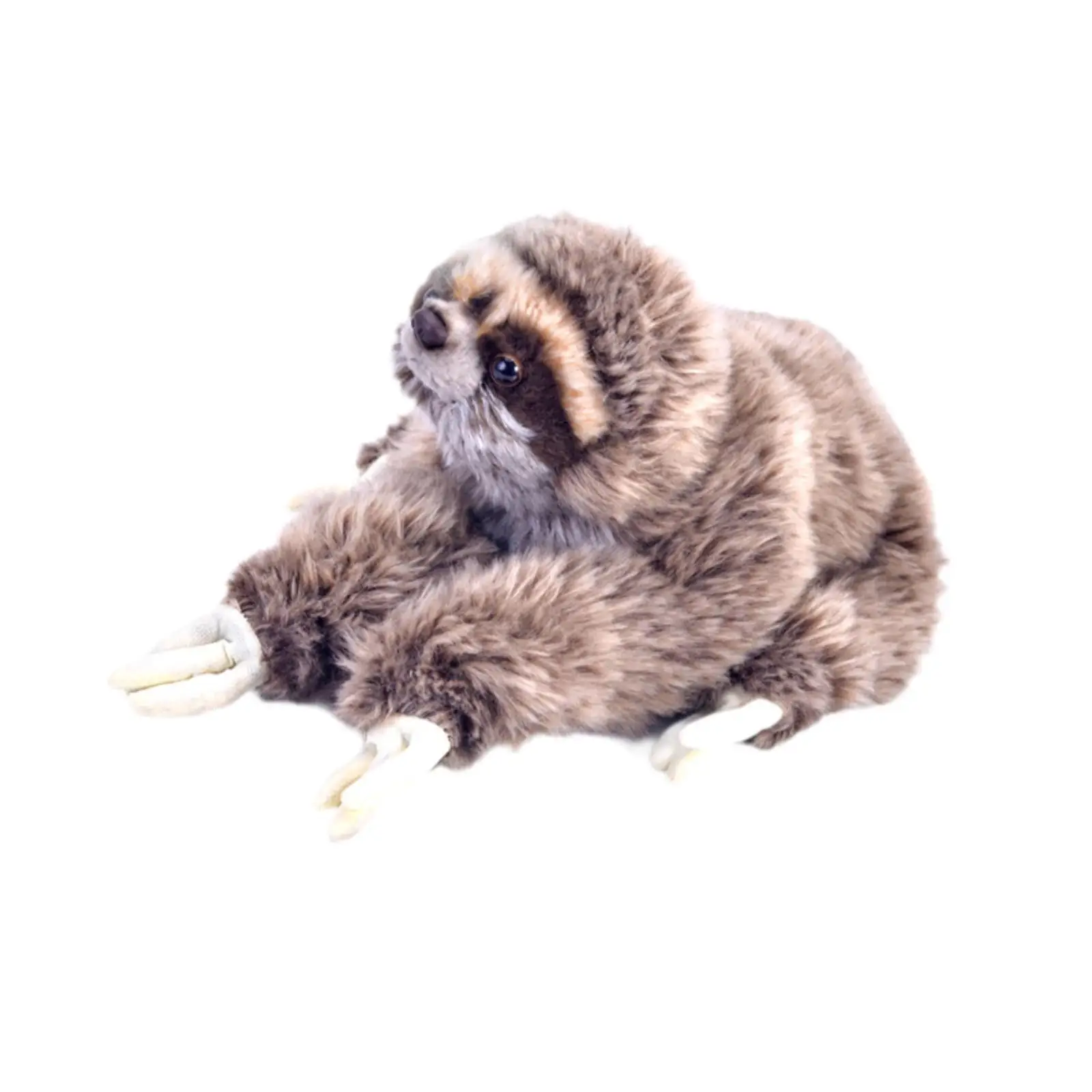 Boneca de preguiça de três dedos colecionável decoração de casa brinquedo de pelúcia de preguiça para adolescentes