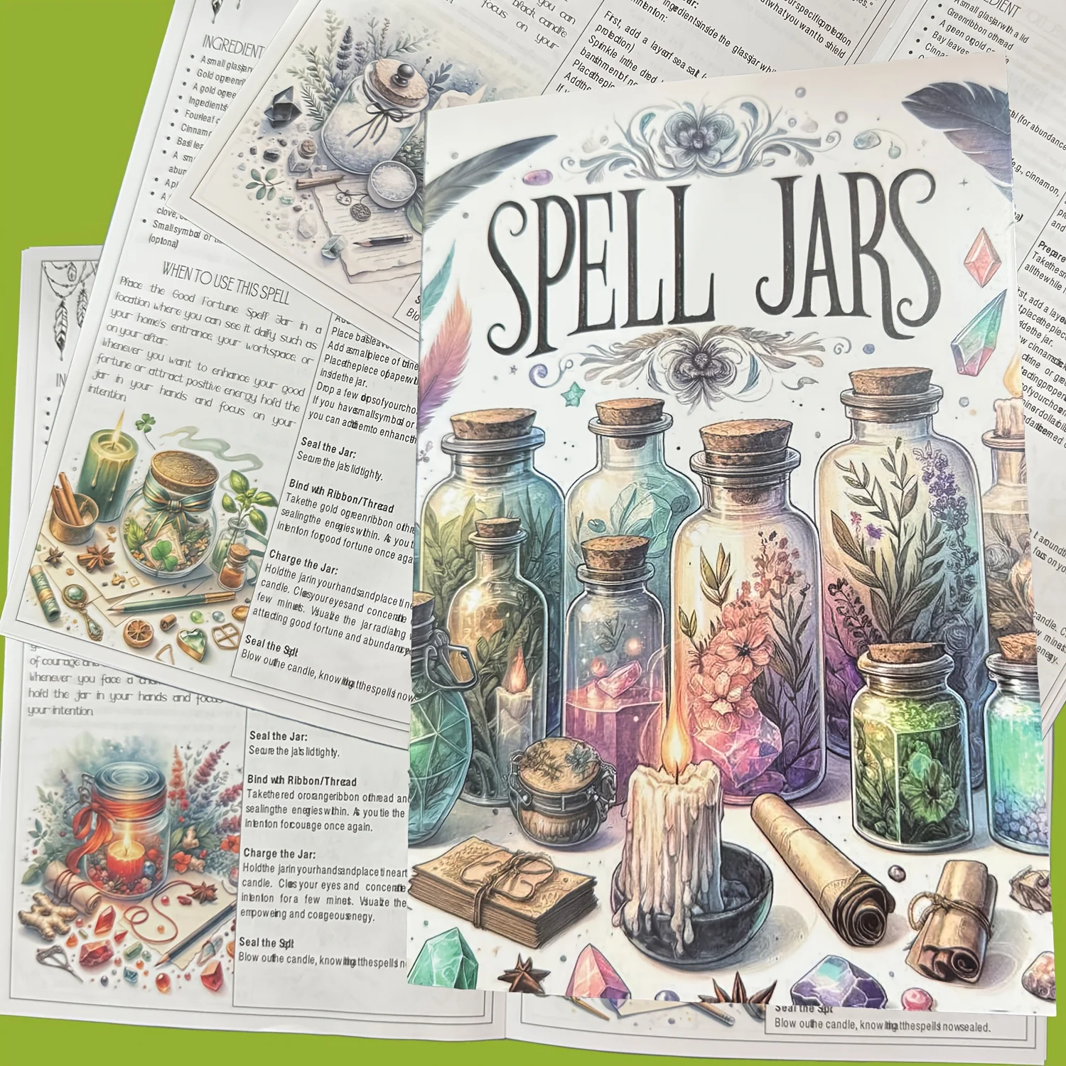 1 Collection of Spell Jars - Collected 20 Powerful Spell Jar Formulas Steps to Create Your Own Spell Jar Guide