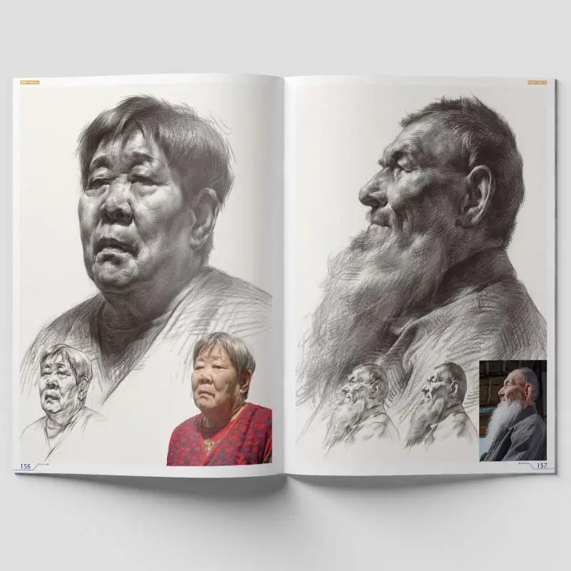 HVV Xionba Art Exam Sketch Portrait 2021 Head Basics Bones Muscles Features Zhou Honghe Yi Pengfei