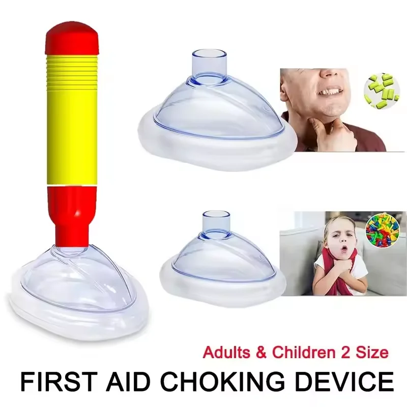 1 Set Choking Rescue Device CPR First Aid Kit For Adult Child LifVac Asphyxia Rescues Device Portable First Aid Choking Device