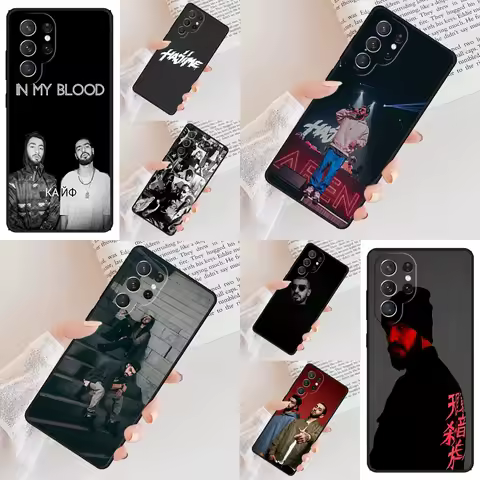Miyagi Endshpiel Rapper Singer Phone Case For Samsung Galaxy S24 S23 S22 S21 Ultra S10 Note 10 Pro S20 Plus FE S9 S8 Cover
