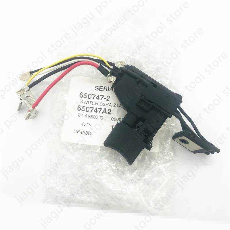 

Switch 650747-2 for Makita DDF456Z DF453D DDF456 DDF446 DHP456 DF456D BHP446Z BDF456Z BHP456 BDF456 BDF446Z BDF446
