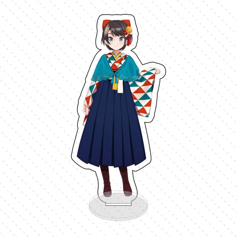Kimono girlCutey Hololive style Hololive virtual YouTuber activity game character 15CM HD acrylic stand desktop ornament Boy gir view 2