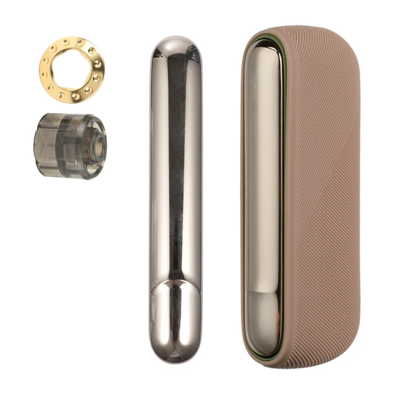 Cap+ Case + Door Cover For IQOS ILUMA Skin Silicon Case for IQOS iluma Decoration Replaceable Cover Accessories