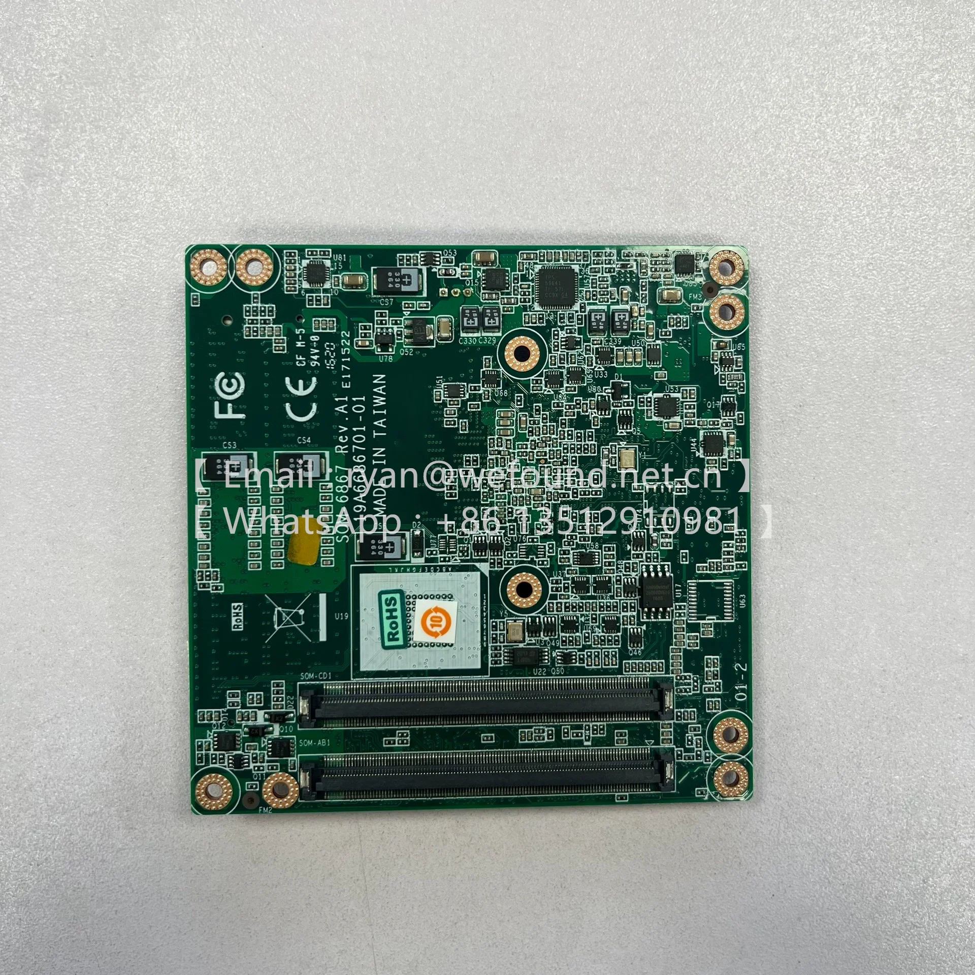 SOM-6867 SOM-6867AC-S9A1E وحدة الكمبيوتر على الوحدة