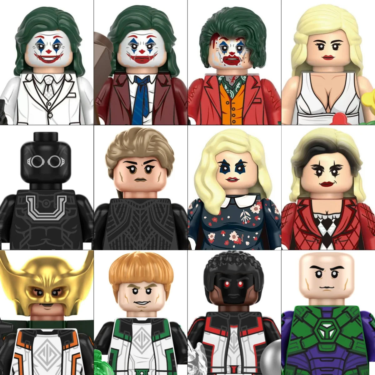 

Super Hero Assembly Building Blocks kids MINI Puzzle Brick toy Superhero Hawkgirl Black Noir Blocks toy Collection Gift