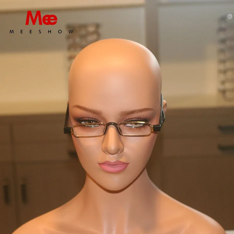 Folding Reading Glasses TR90 Resin Lens Men Women Stainless Steel Reading Eyewear 360 Flex +1.0 +3.5 Case Included 6112