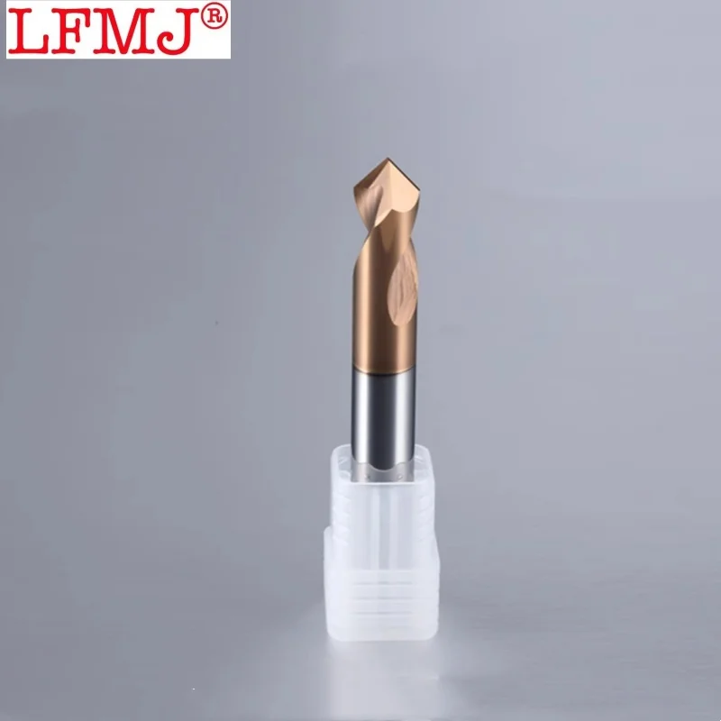 1pcs Carbide Spot Drill Bit 60 90 120 Degree1-20mm CNC Chamfering Drilling Guide Tool Tungsten Steel Location Center Pilot Drill