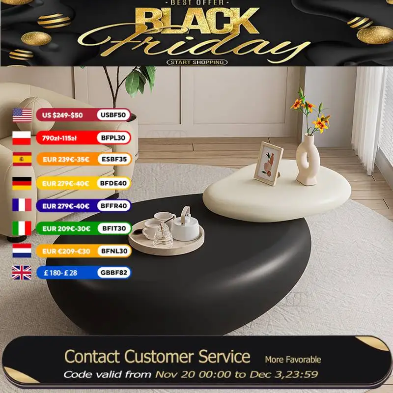 

Минималистичный журнальный столик неправильной формы, европейский современный белый скандинавский журнальный столик, дизайнерский уникальный Mesa, вспомогательная скандинавская мебель