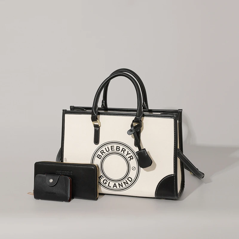 

Chic Designer Letter Logo Crossbody Bag for Women Minimalist Leather Tote Vintage Handbag Luxury Solid Color Paris Fashion